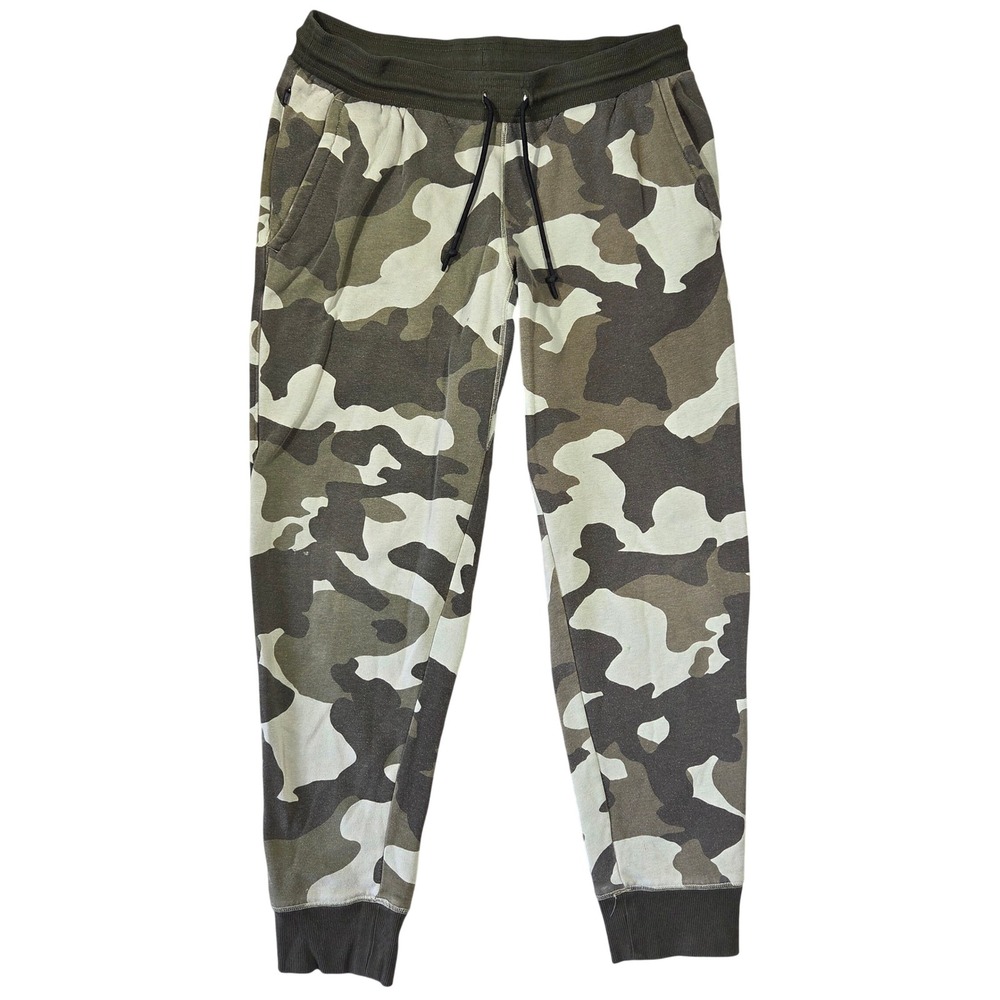 All in Motion Womens Camo Joggers Green Camouflage Sweatpants‎ Small Athleisure